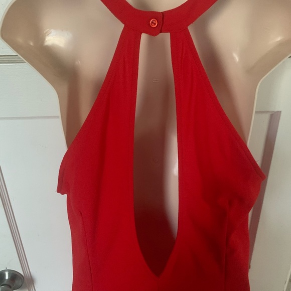 American Apparel Red Romper NWOT - Picture 3 of 8